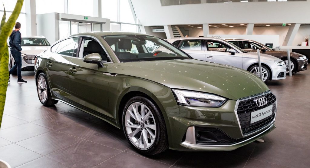  How Do You Feel About This Audi A5 Sportback In District Green?