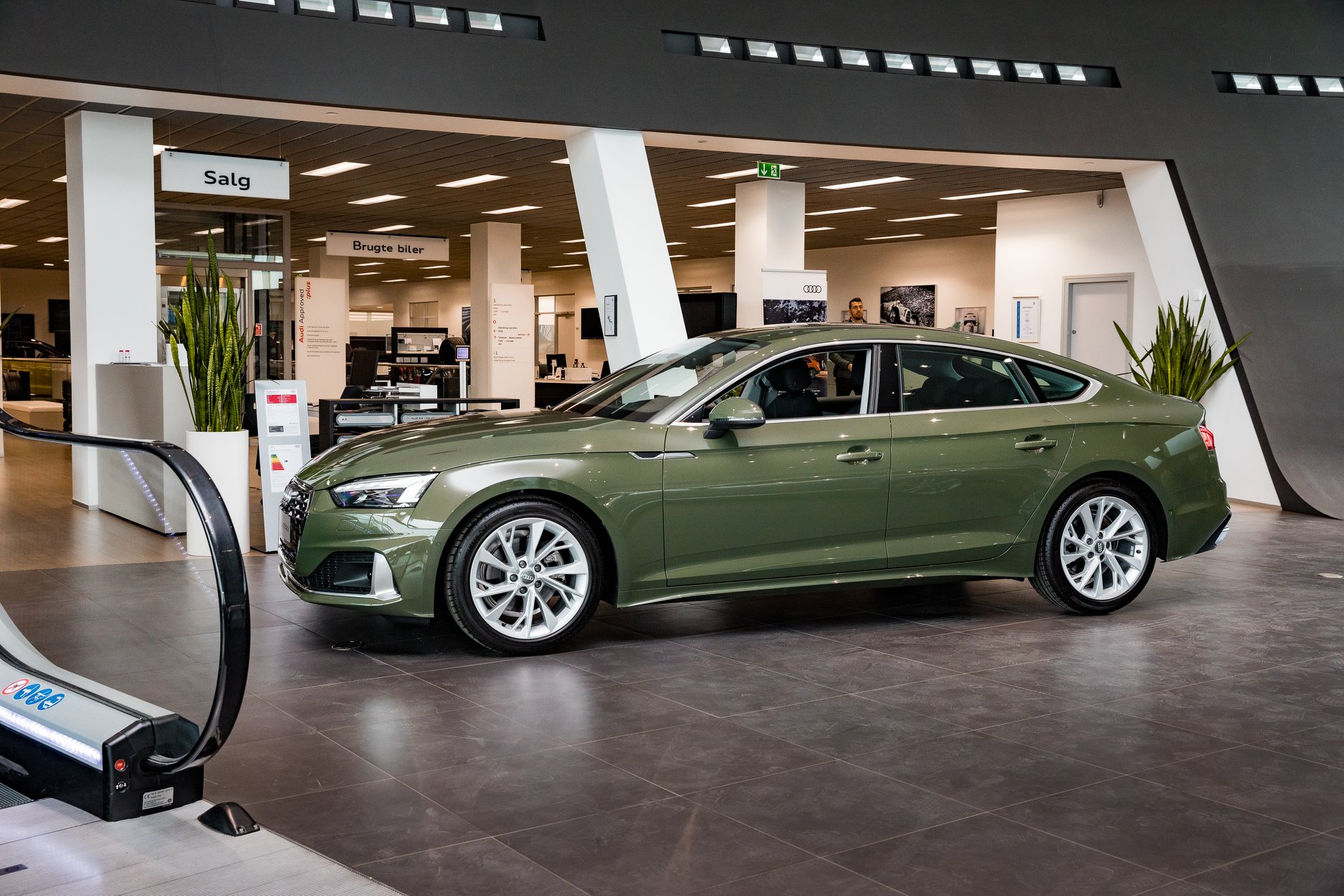 How Do You Feel About This Audi A5 Sportback In District Green?