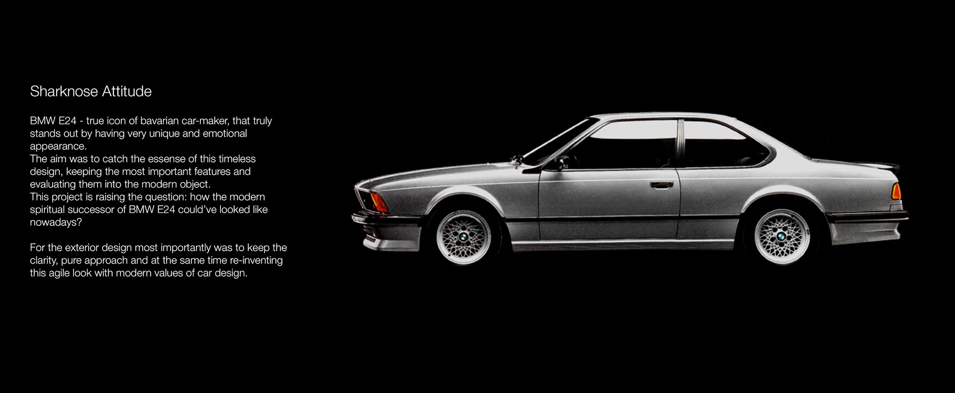 2025 BMW 6 Series Design Study Is The E24’s Sexy Shark-Nose Spiritual Successor