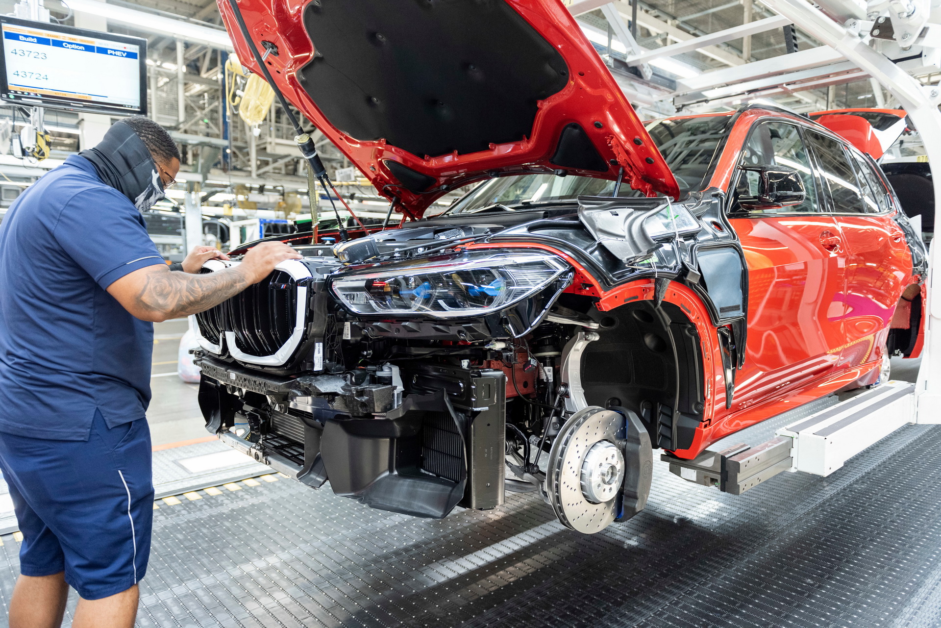 BMW Just Built Its 5 Millionth Vehicle In The USA, A 2020 X5 M Competition
