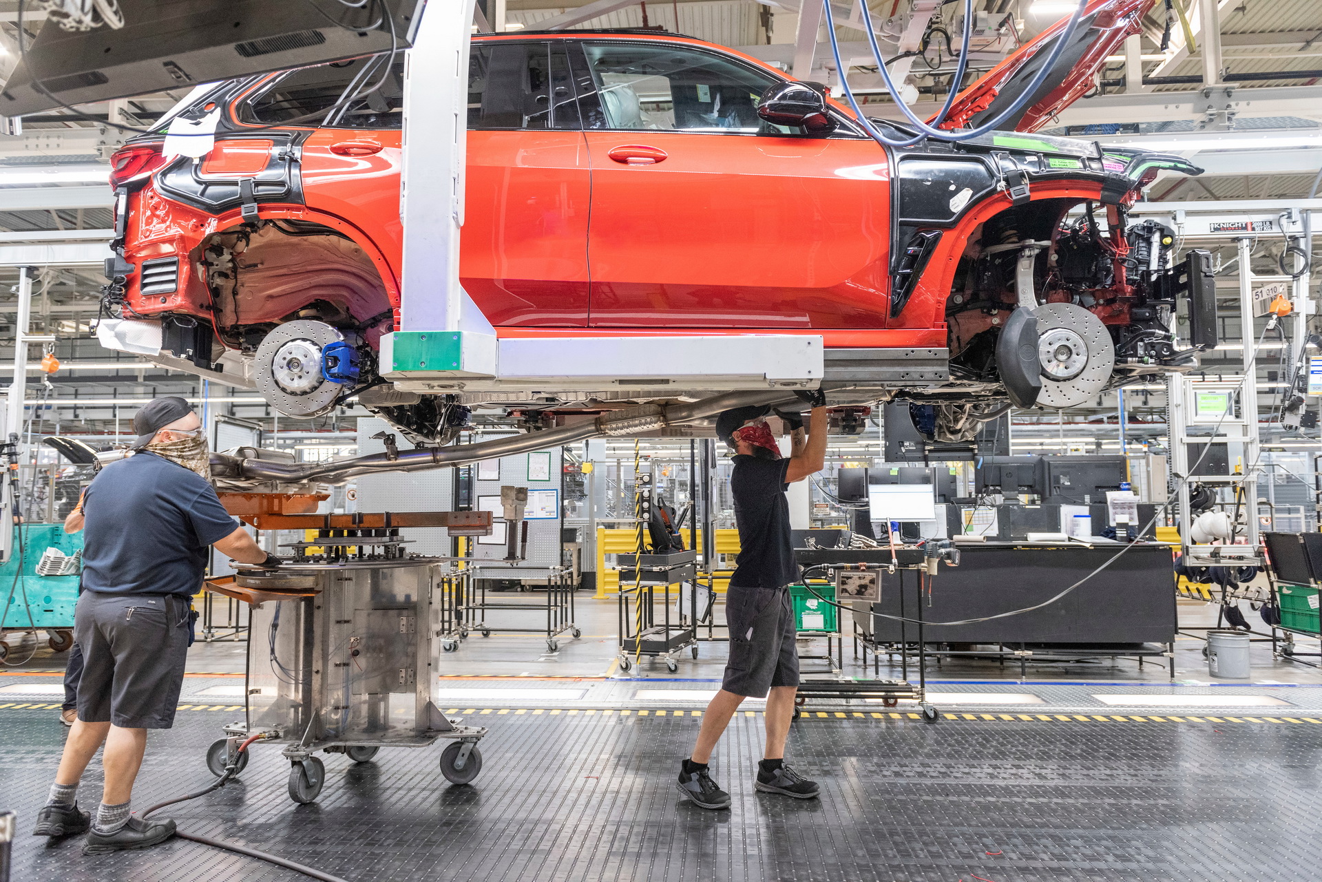 BMW Just Built Its 5 Millionth Vehicle In The USA, A 2020 X5 M Competition