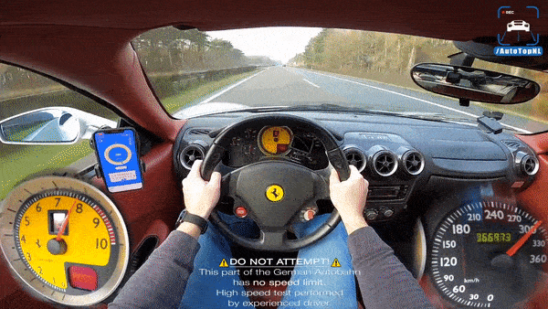 Driving A Ferrari F430 Flat Out Would Still Scare Bejesus Of You | Carscoops