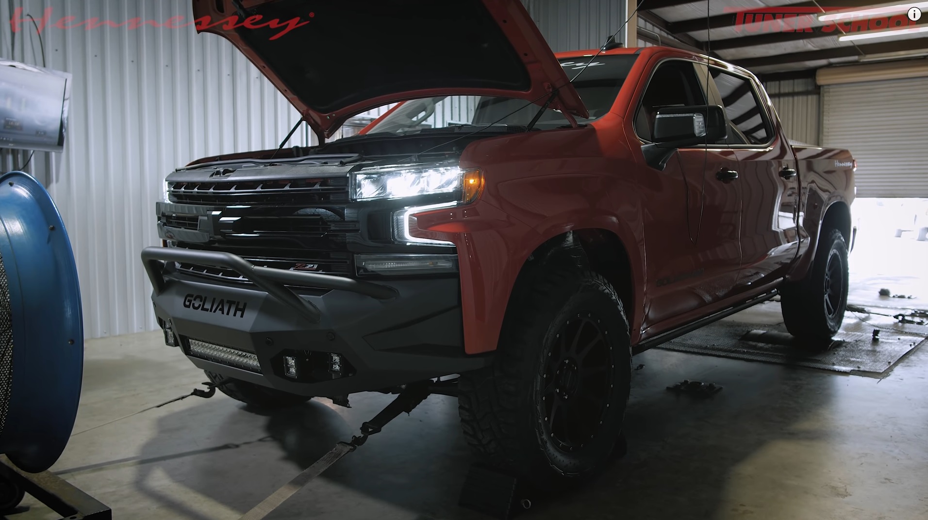 Hennessey Goliath 800 Gets Strapped In For A Dyno Test