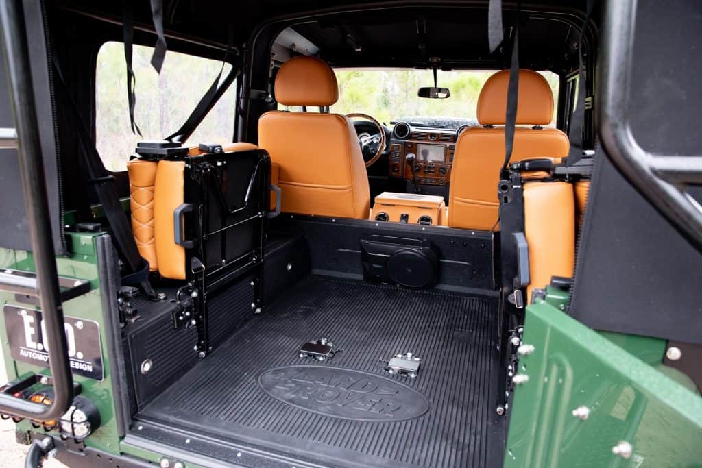 LS3-Powered Land Rover Defender 90 Is Rough Outside, Luxurious Inside