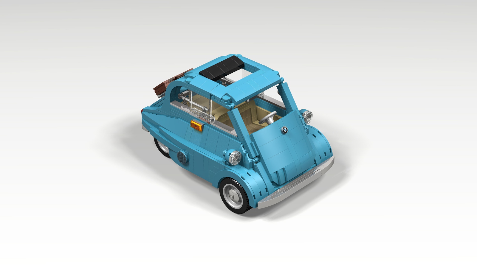 LEGO BMW Isetta Wants To Adorn Your Desk, Will You Support It?