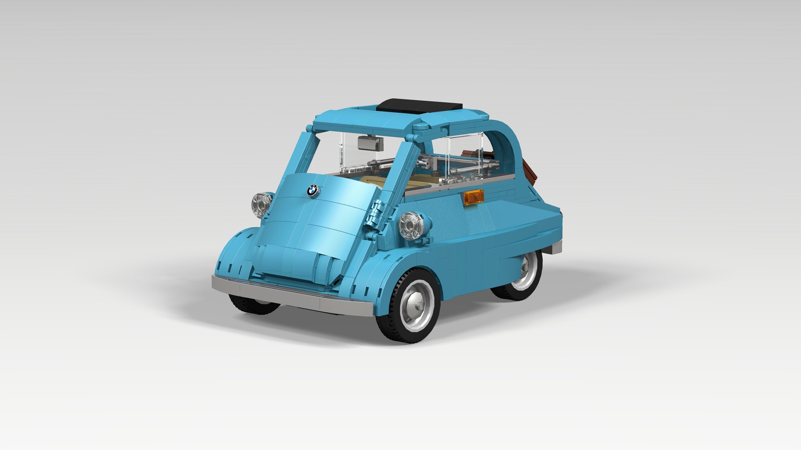 LEGO BMW Isetta Wants To Adorn Your Desk, Will You Support It?