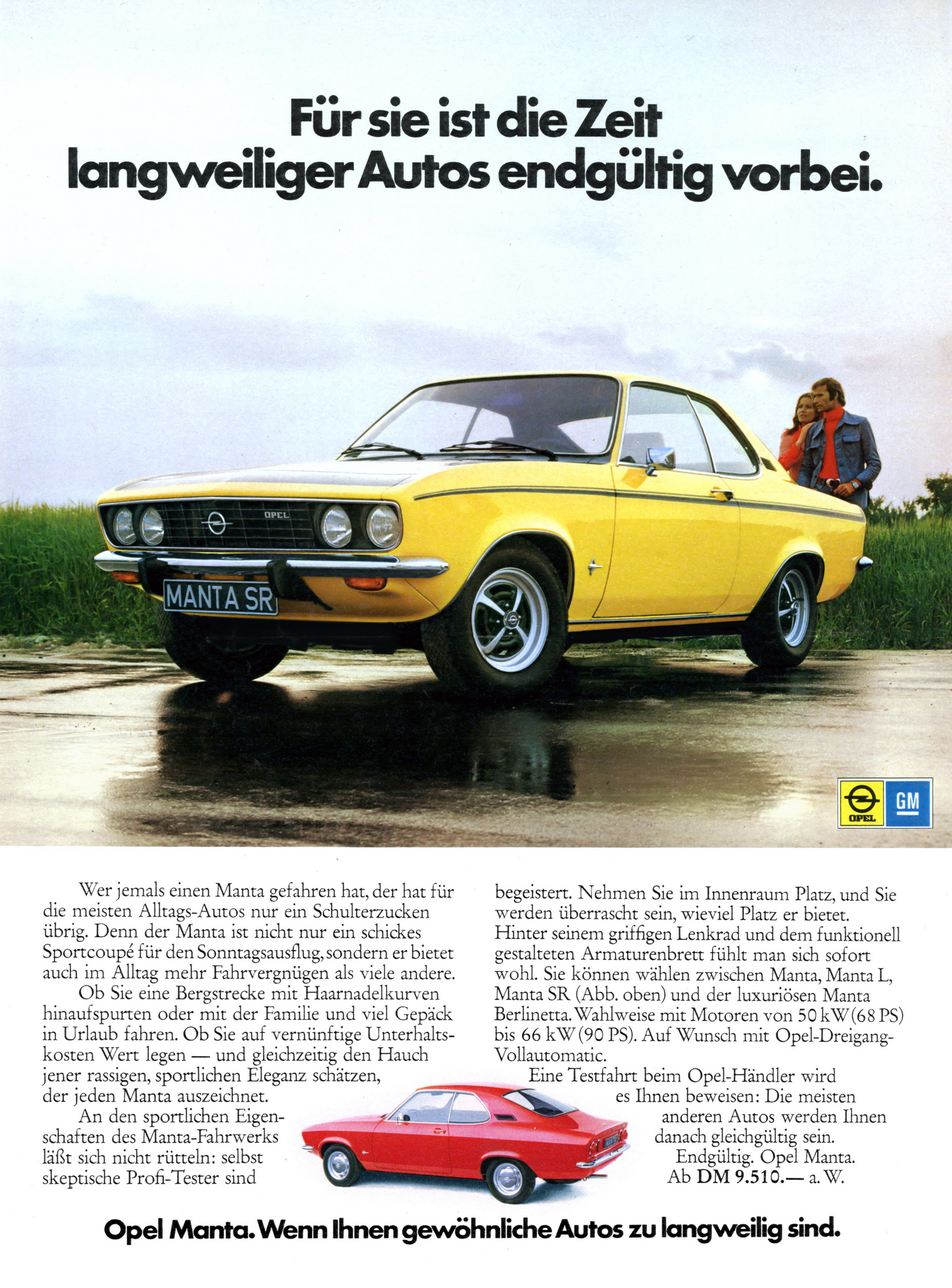 Opel Celebrates 50th Anniversary Of Its “Pony Car”, The Manta