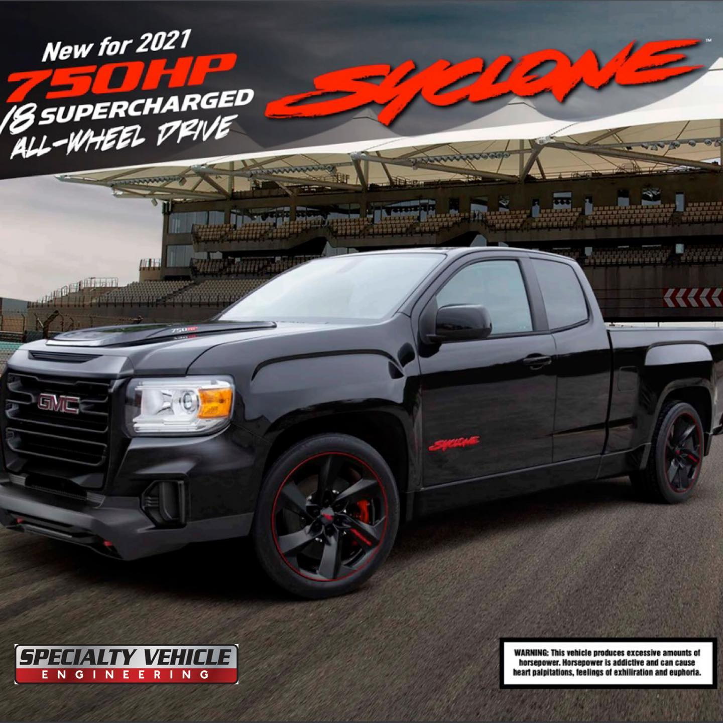SVE Syclone Is A 750 HP GMC Canyon Super Truck
