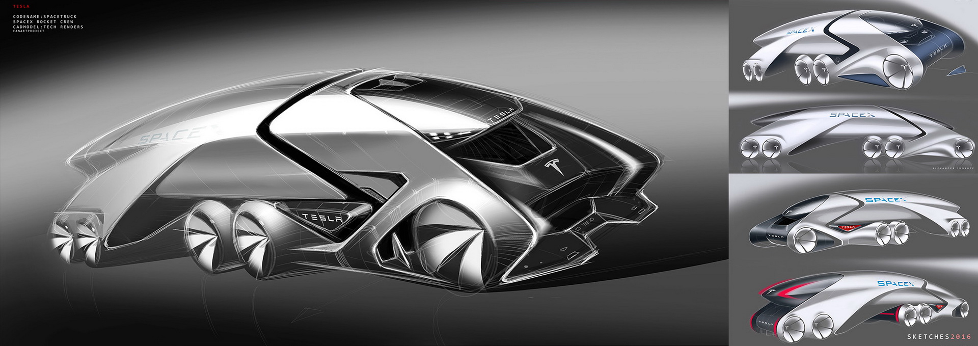 Tesla SpaceTruck Study Looks Ready To Boldly Go Places Where No Man Has Gone Before