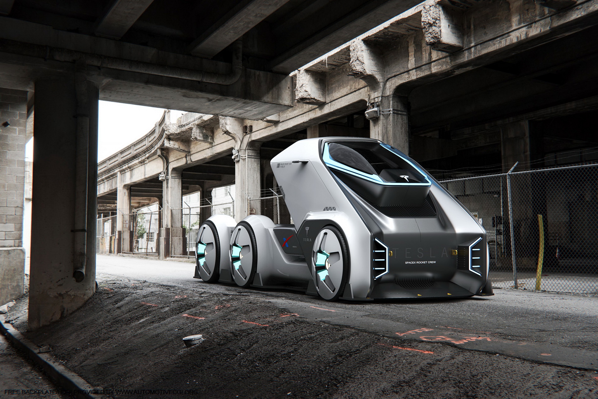 Tesla SpaceTruck Study Looks Ready To Boldly Go Places Where No Man Has Gone Before