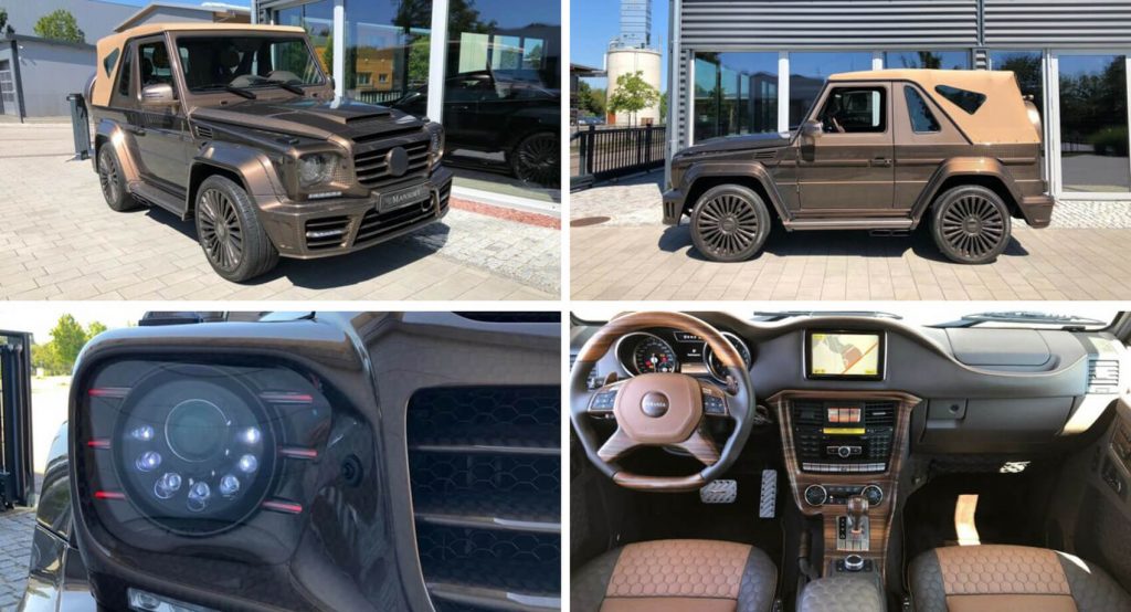  Why On Earth Would Anyone Pay $515K For This Mercedes G500 Cabrio Mansory “Speranza”?