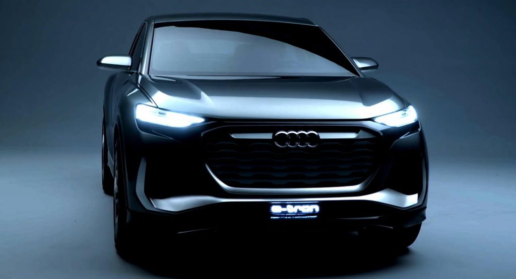 Audi Q4 E-Tron Sportback Concept previews a more aerodynamic small