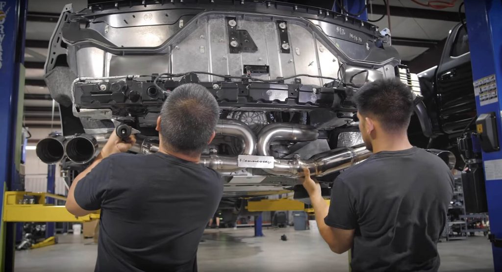  Here’s A DIY Guide To Fitting Your Corvette C8 With Hennessey’s Exhaust System