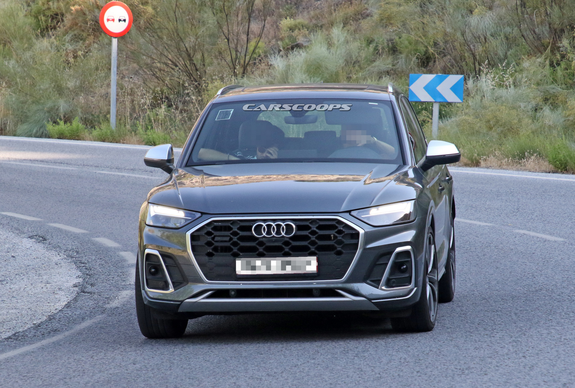 2021 Audi SQ5 Emerges Camo Free, Looks Ready For Launch