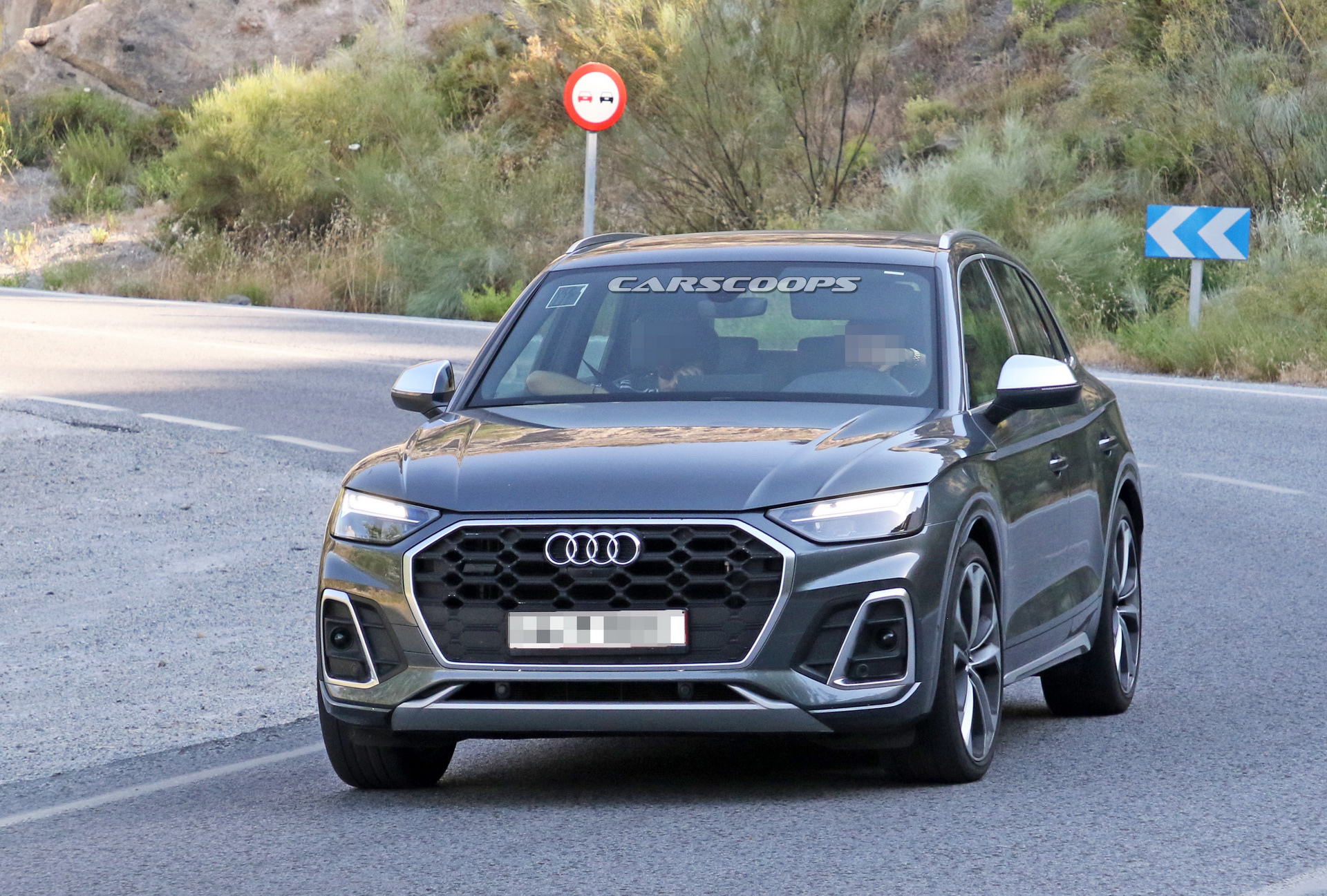 2021 Audi SQ5 Emerges Camo Free, Looks Ready For Launch