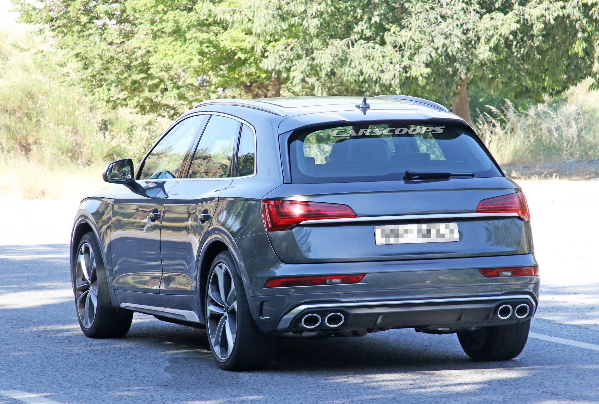 2021 Audi SQ5 Emerges Camo Free, Looks Ready For Launch
