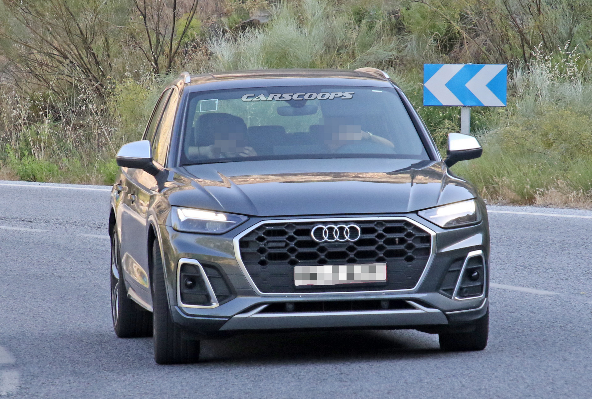 2021 Audi SQ5 Emerges Camo Free, Looks Ready For Launch