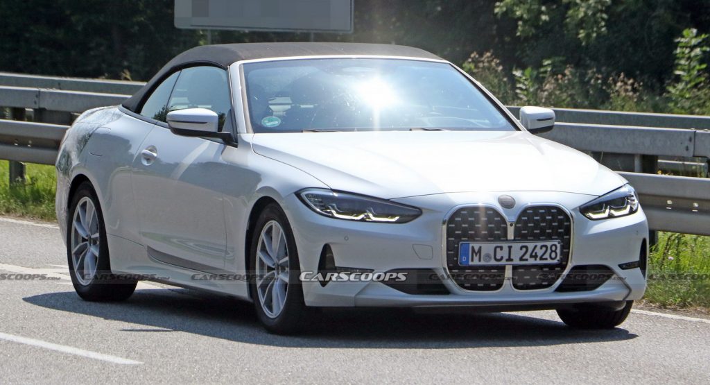  See The 2021 BMW 4-Series Convertible With Nearly No Camouflage!