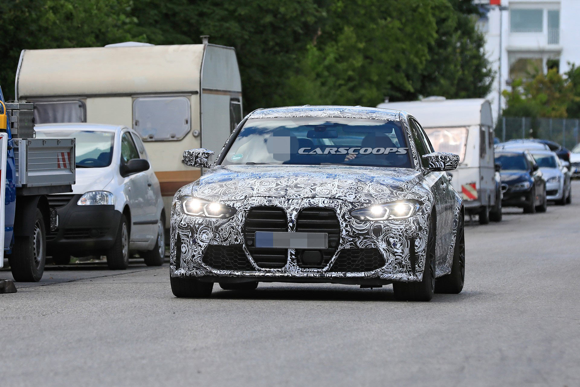 Grille Gate Continues As 2021 BMW M3 Spotted With Sizeable Schnoz