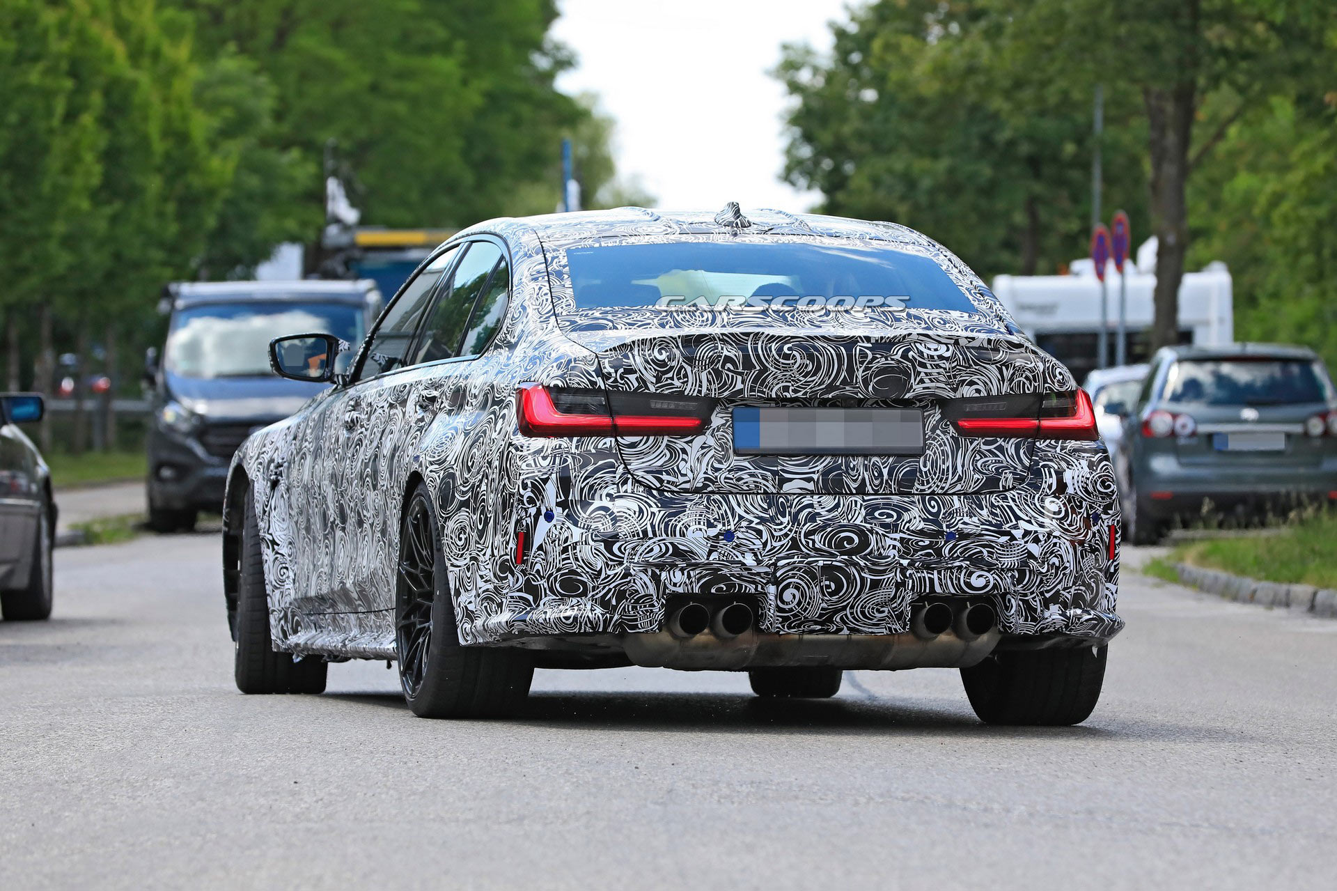 Grille Gate Continues As 2021 BMW M3 Spotted With Sizeable Schnoz