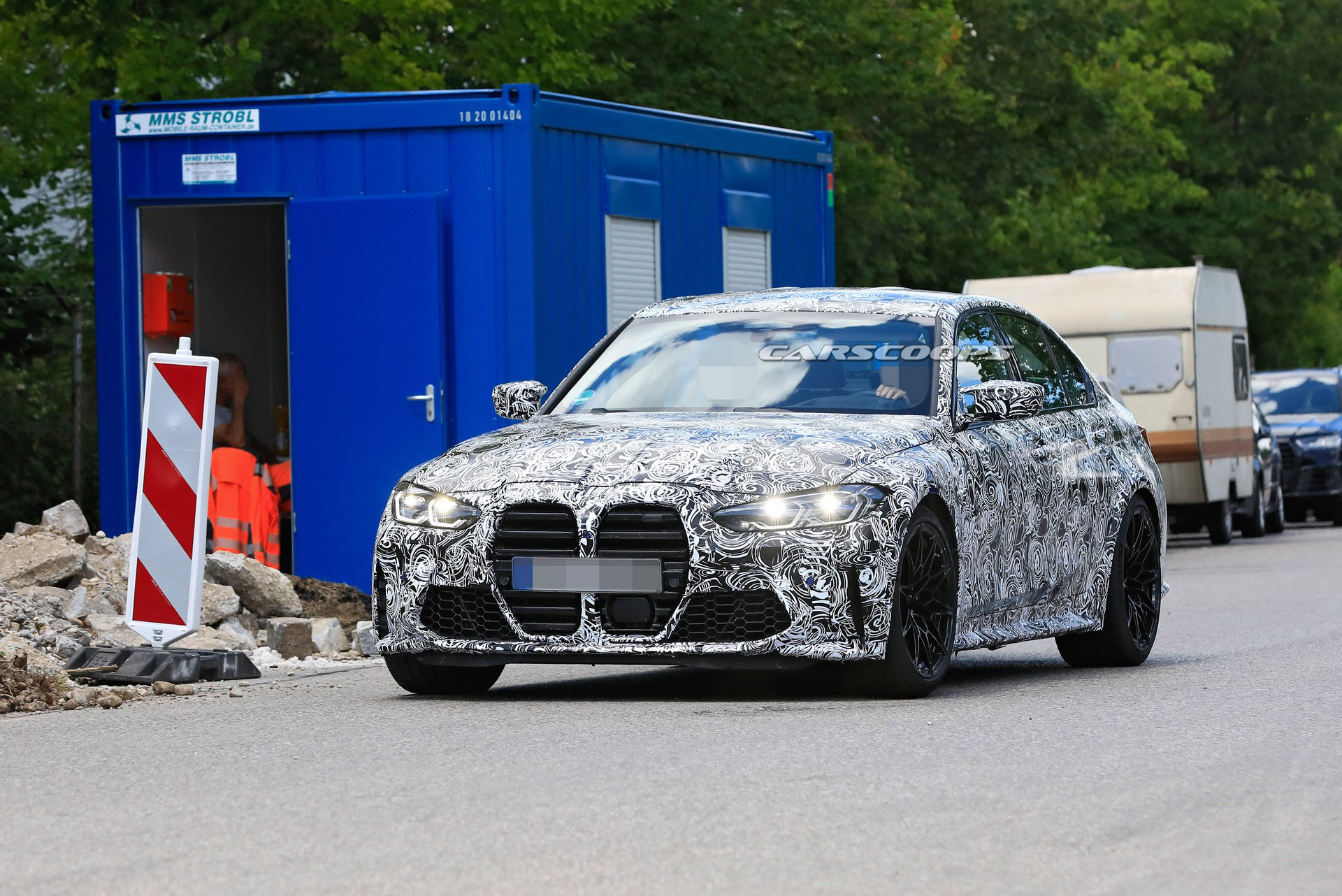 Grille Gate Continues As 2021 BMW M3 Spotted With Sizeable Schnoz