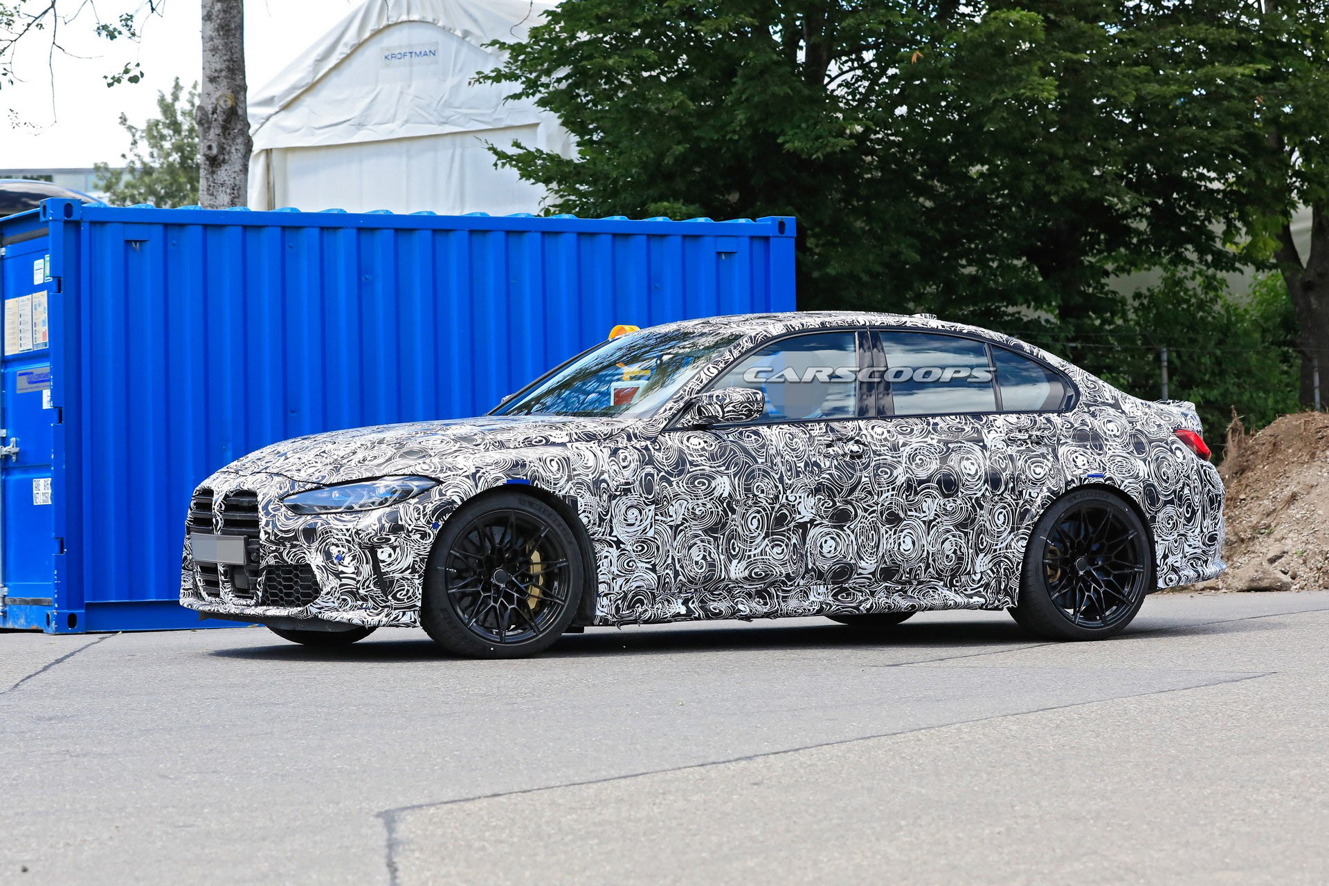 Grille Gate Continues As 2021 BMW M3 Spotted With Sizeable Schnoz
