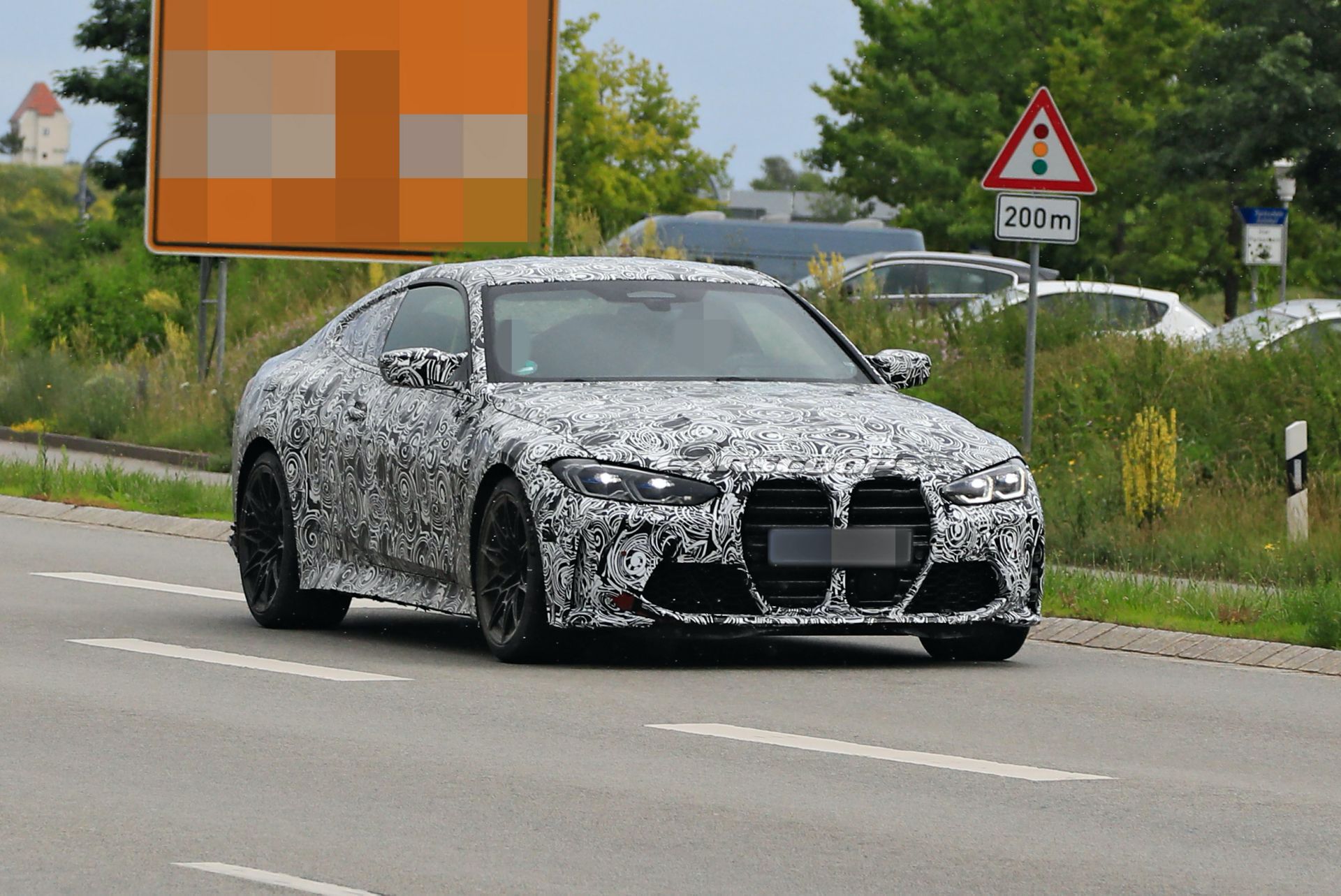 BMW’s New 2021 M4 Coupe Drops More Camo But Not The Huge Nostrils
