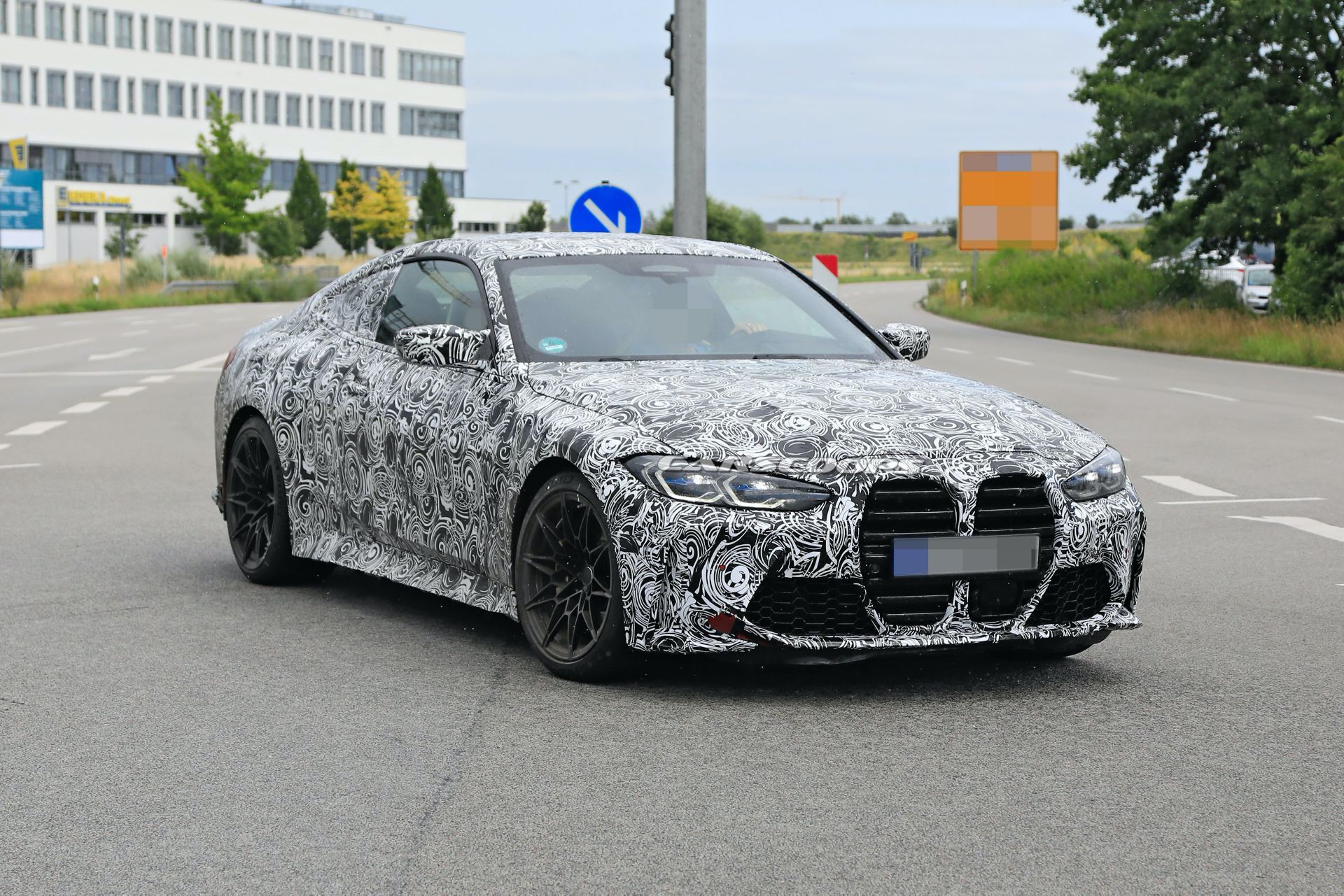 BMW’s New 2021 M4 Coupe Drops More Camo But Not The Huge Nostrils