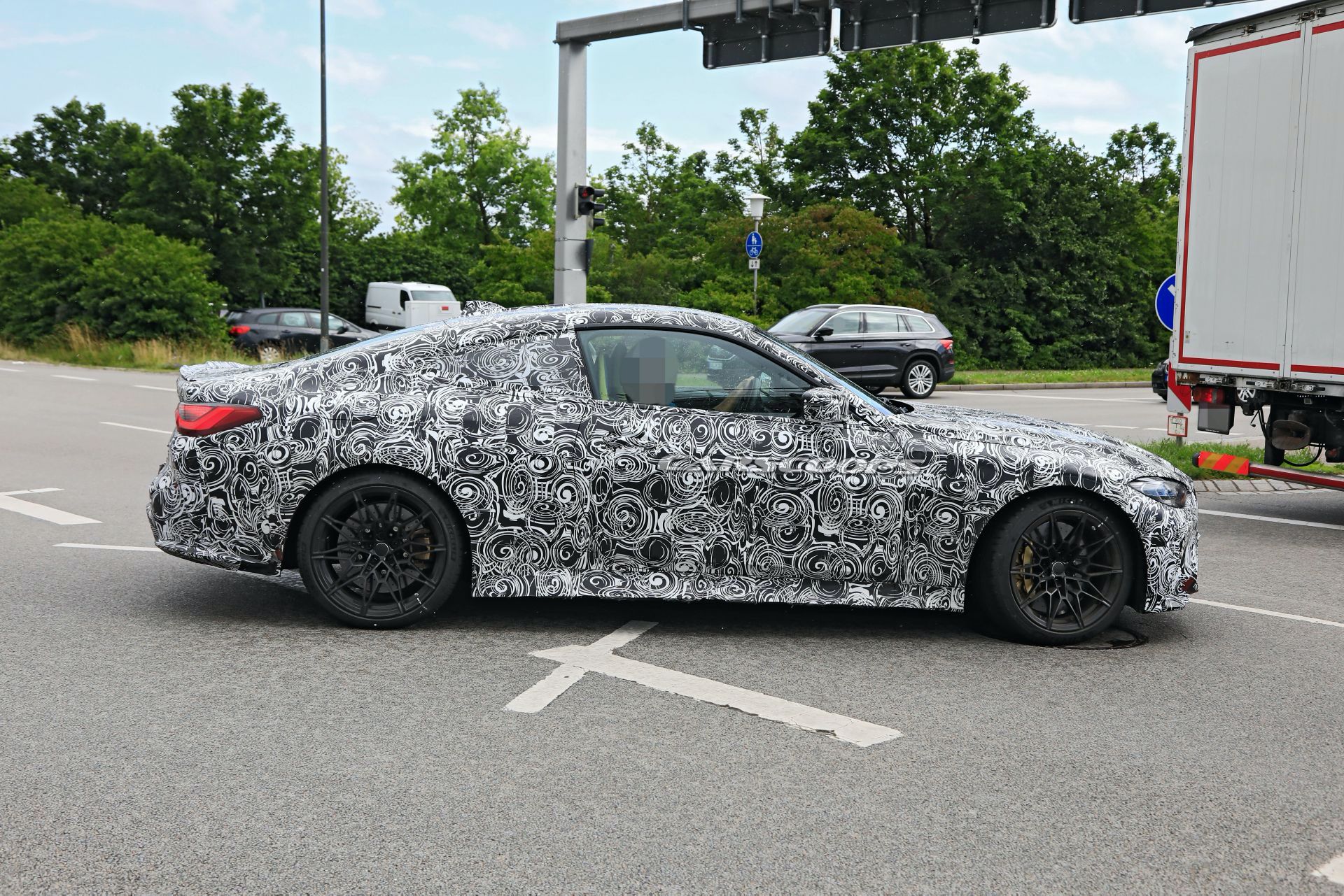 BMW’s New 2021 M4 Coupe Drops More Camo But Not The Huge Nostrils