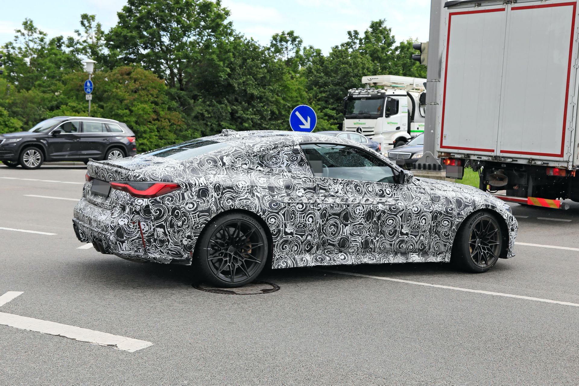 BMW’s New 2021 M4 Coupe Drops More Camo But Not The Huge Nostrils