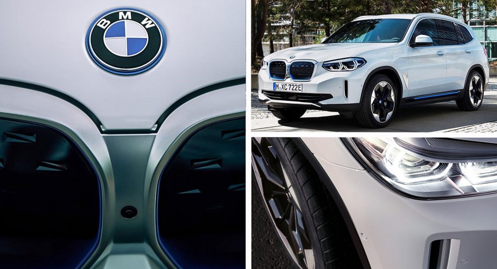  For Some Reason, BMW Continues To Tease The 2021 iX3 Electric SUV