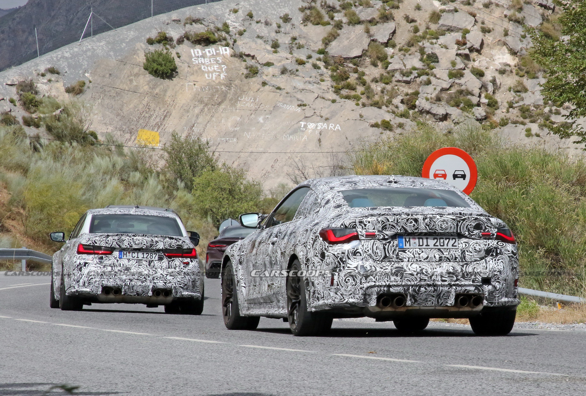 BMW’s New 2021 M4 Coupe Drops More Camo But Not The Huge Nostrils