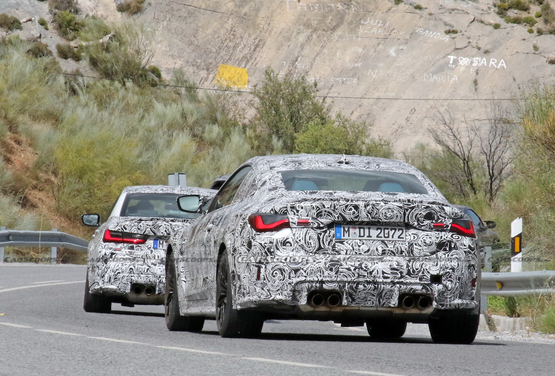 BMW’s New 2021 M4 Coupe Drops More Camo But Not The Huge Nostrils