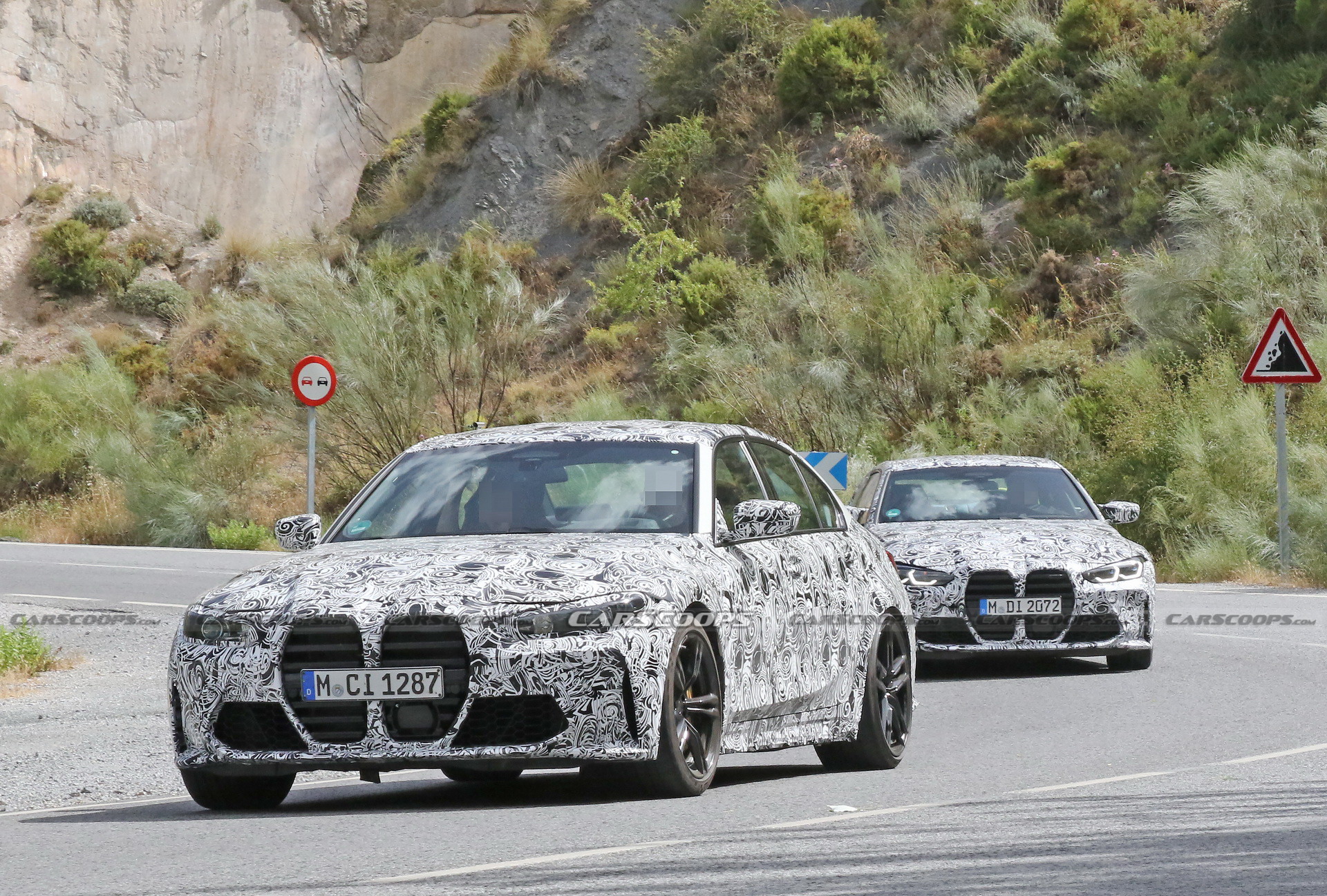 BMW’s New 2021 M4 Coupe Drops More Camo But Not The Huge Nostrils