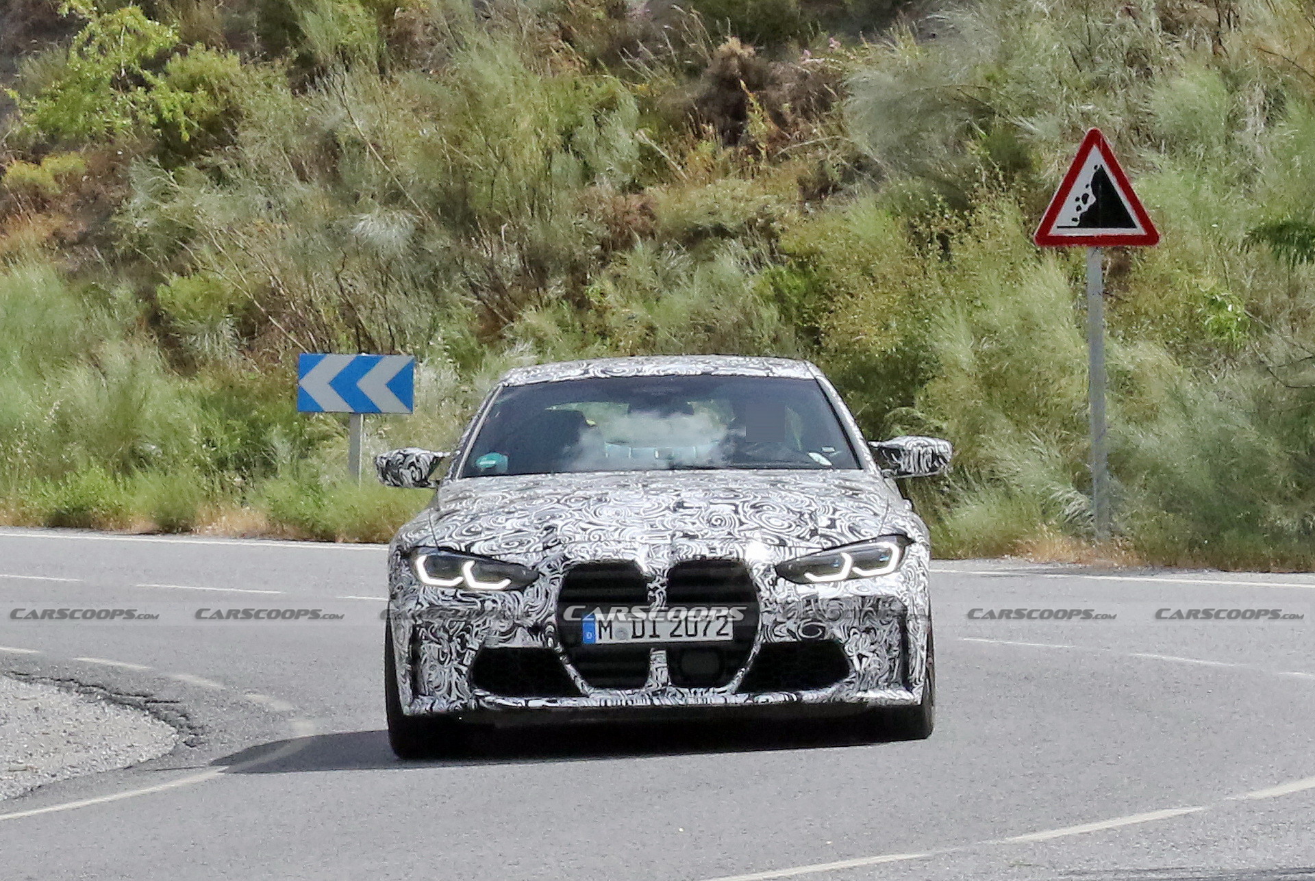 BMW’s New 2021 M4 Coupe Drops More Camo But Not The Huge Nostrils