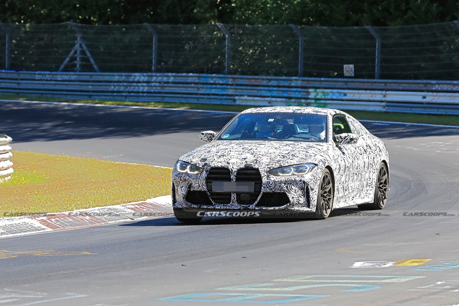 BMW’s New 2021 M4 Coupe Drops More Camo But Not The Huge Nostrils