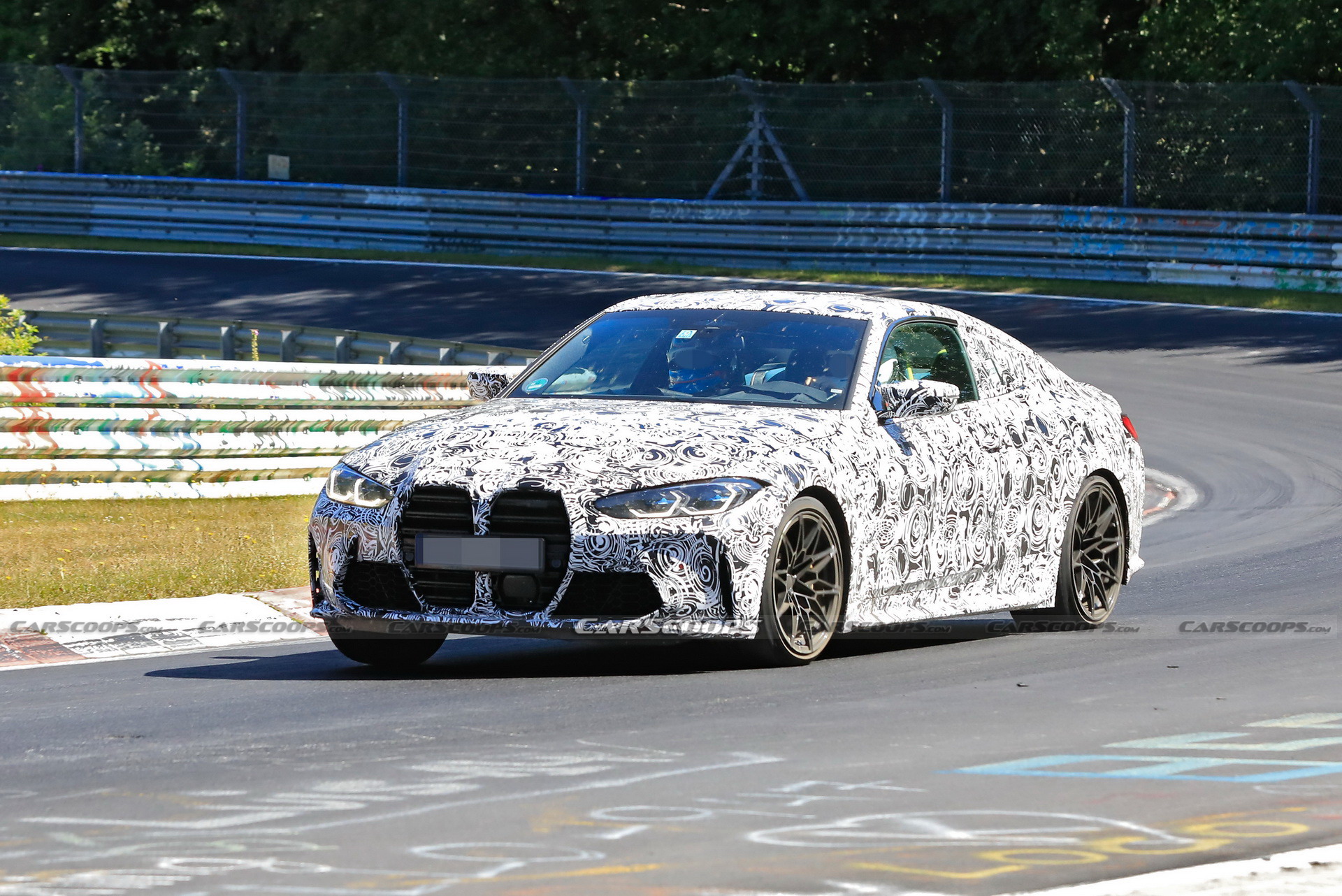 BMW’s New 2021 M4 Coupe Drops More Camo But Not The Huge Nostrils