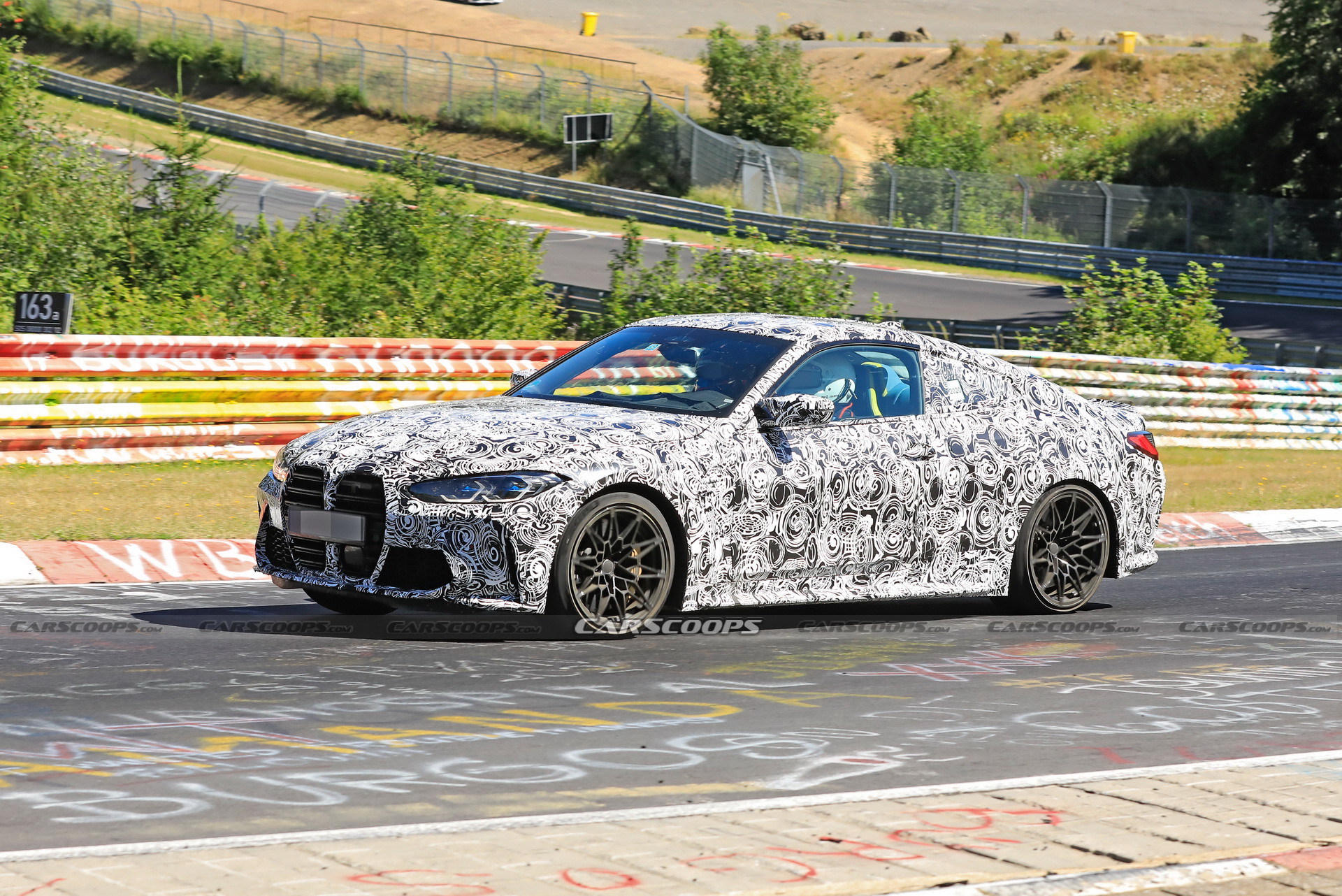 BMW’s New 2021 M4 Coupe Drops More Camo But Not The Huge Nostrils