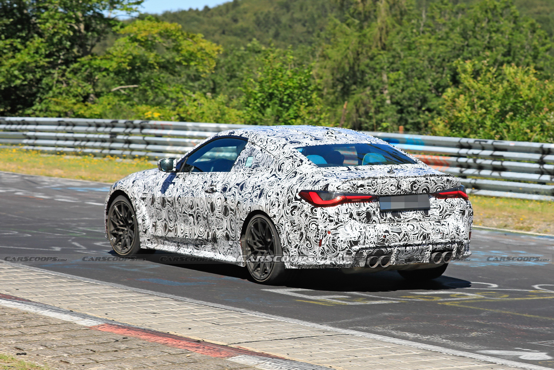 BMW’s New 2021 M4 Coupe Drops More Camo But Not The Huge Nostrils