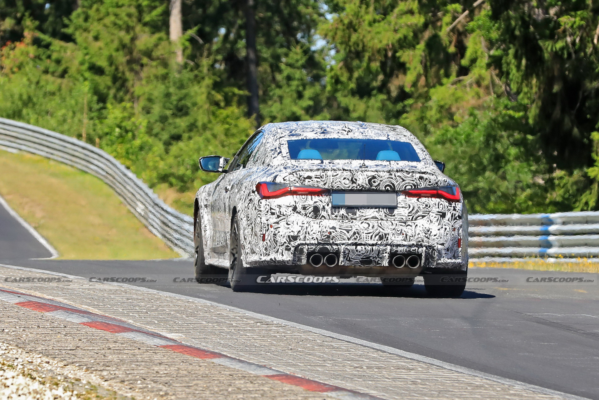 BMW’s New 2021 M4 Coupe Drops More Camo But Not The Huge Nostrils