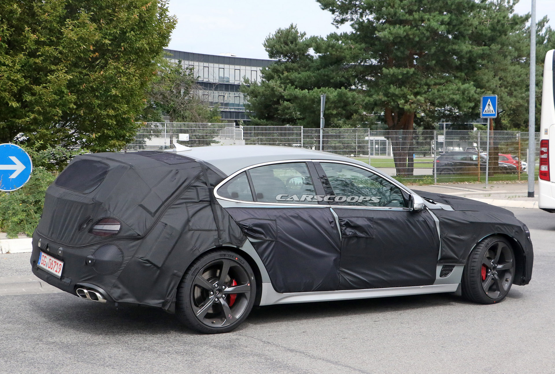 2021 Genesis G70 Shooting Brake / Fastback Spied Testing In Europe