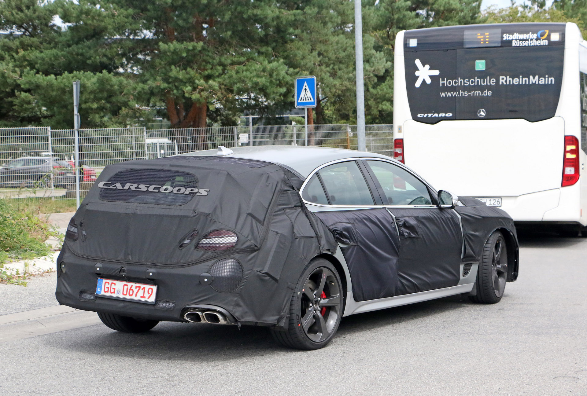 2021 Genesis G70 Shooting Brake / Fastback Spied Testing In Europe