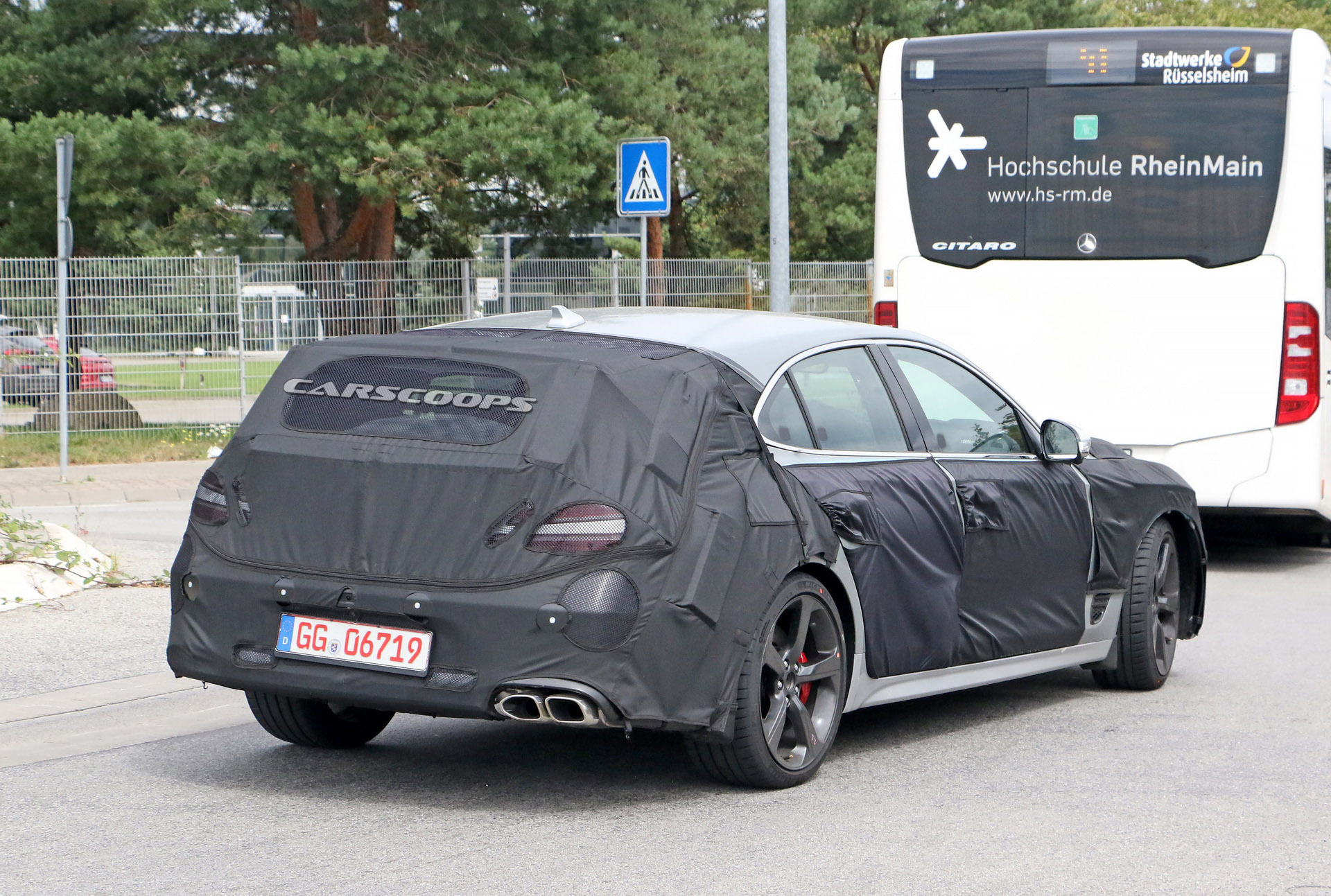 2021 Genesis G70 Shooting Brake / Fastback Spied Testing In Europe
