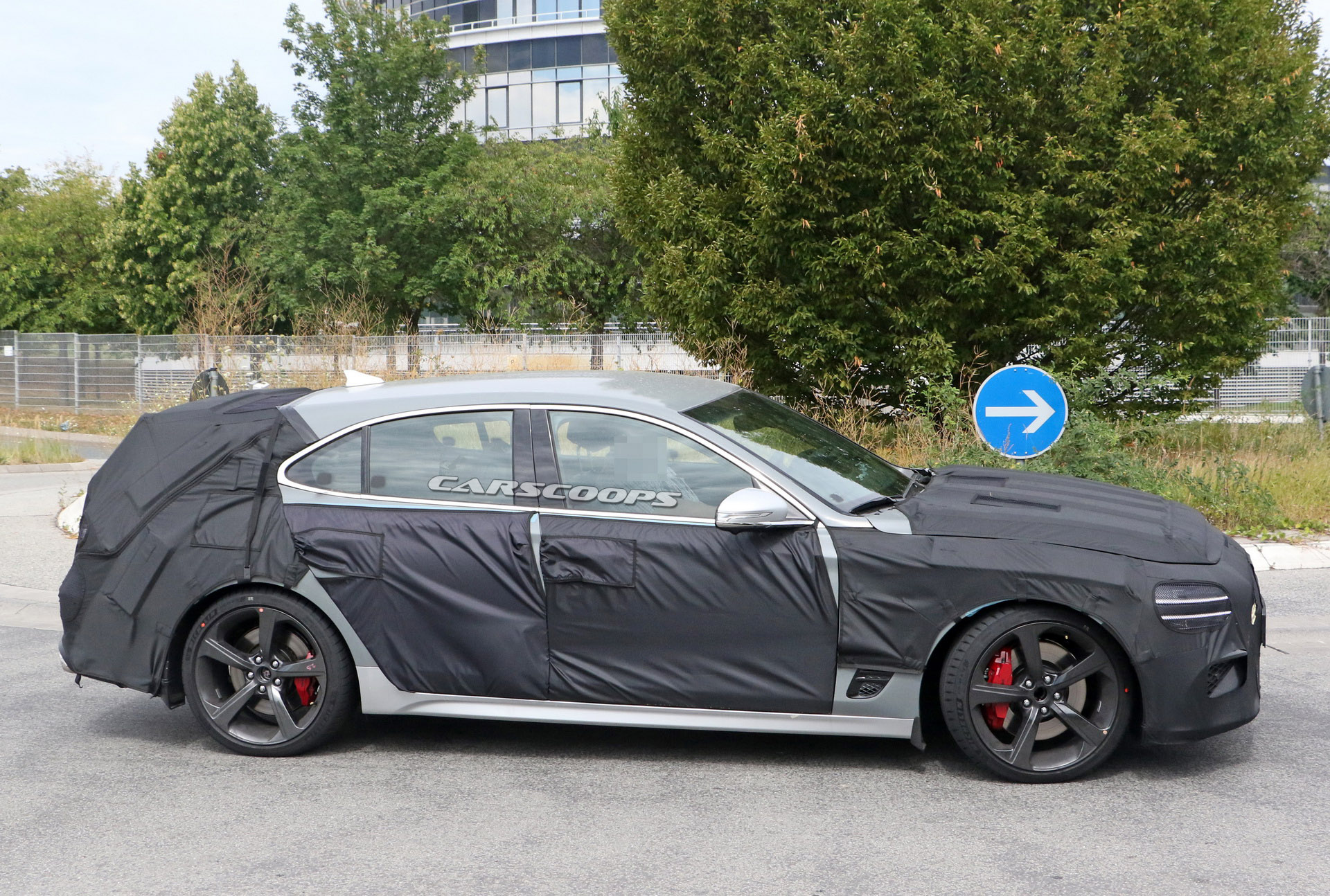 2021 Genesis G70 Shooting Brake / Fastback Spied Testing In Europe