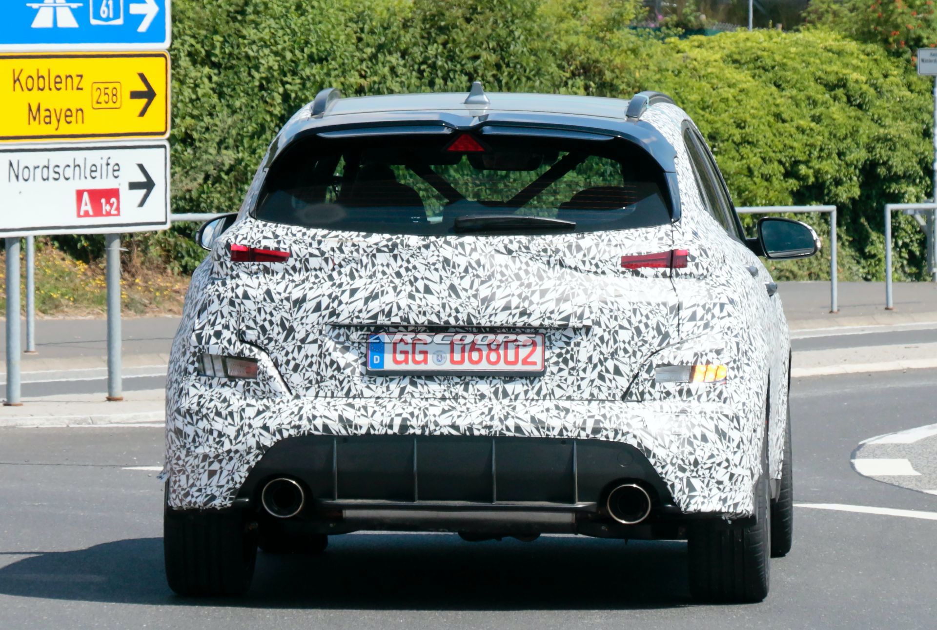 2021 Hyundai Kona N Reports To The Nürburgring With Less Camo Than Ever