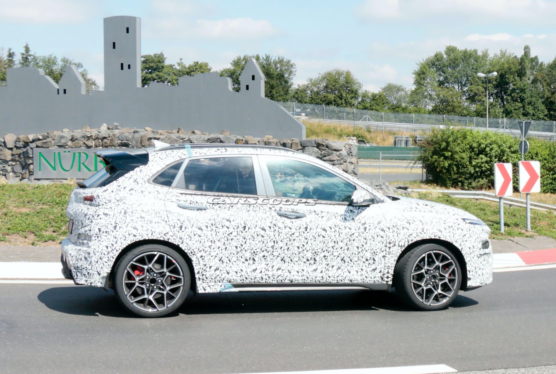 2021 Hyundai Kona N Reports To The Nürburgring With Less Camo Than Ever