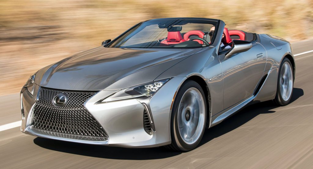 2021 Lexus Lc 500 Convertible Arriving This Summer With 102 025 Base Price Carscoops
