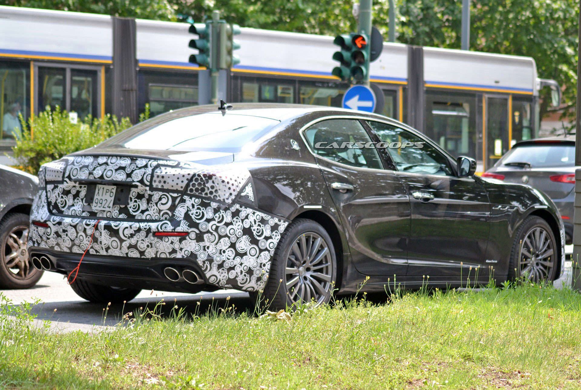 Maserati Ghibli Facelift Spied Ahead Of Its Debut Next Week