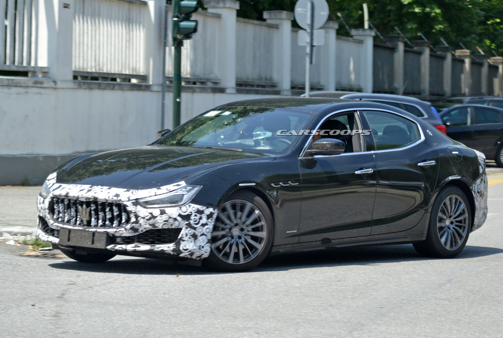 Maserati Ghibli Facelift Spied Ahead Of Its Debut Next Week