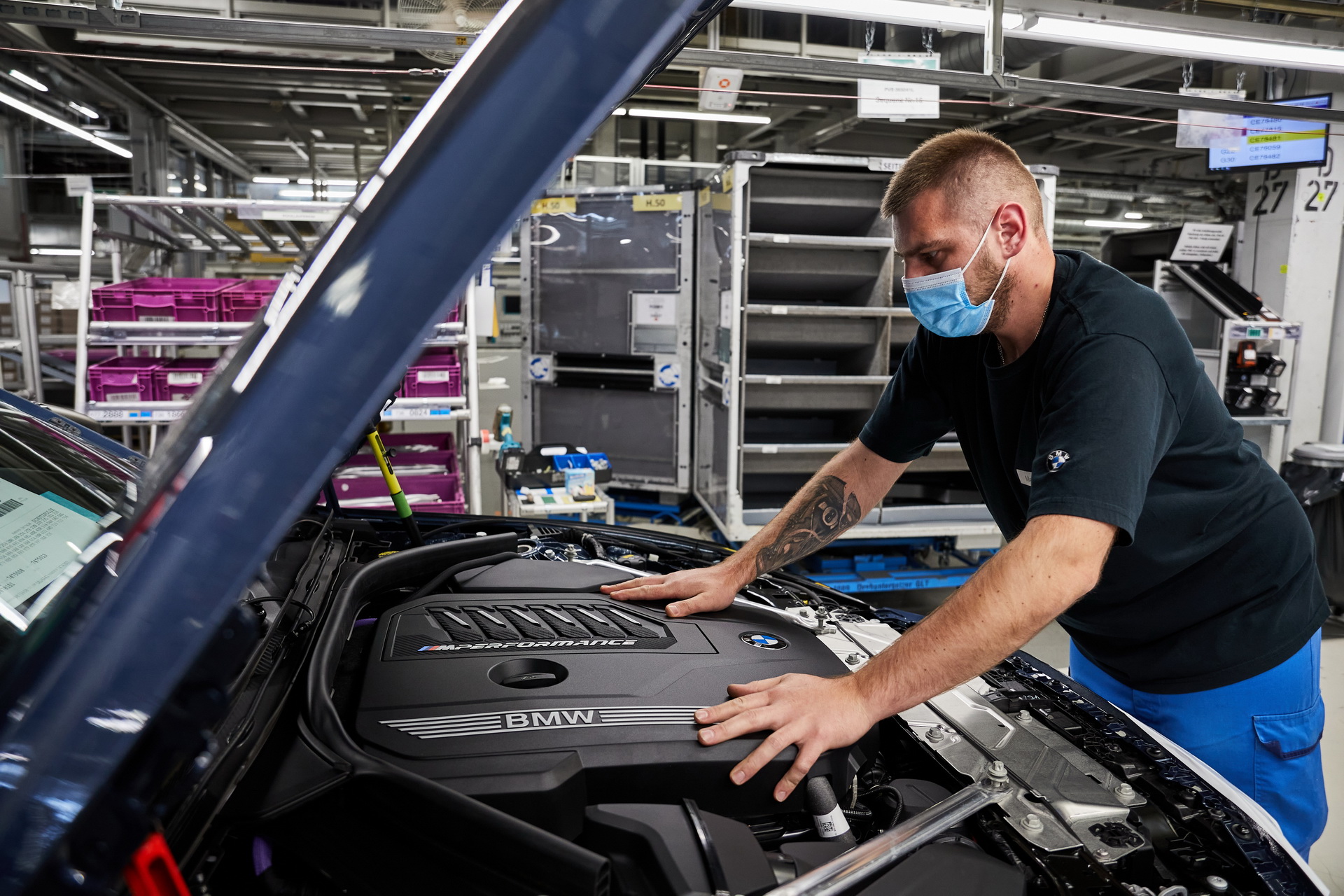 2021 BMW 4-Series Production Starts Next To Facelifted 5-Series, 6-Series GT